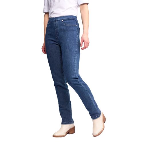 Vassalli Bay Denim Pull On Pant